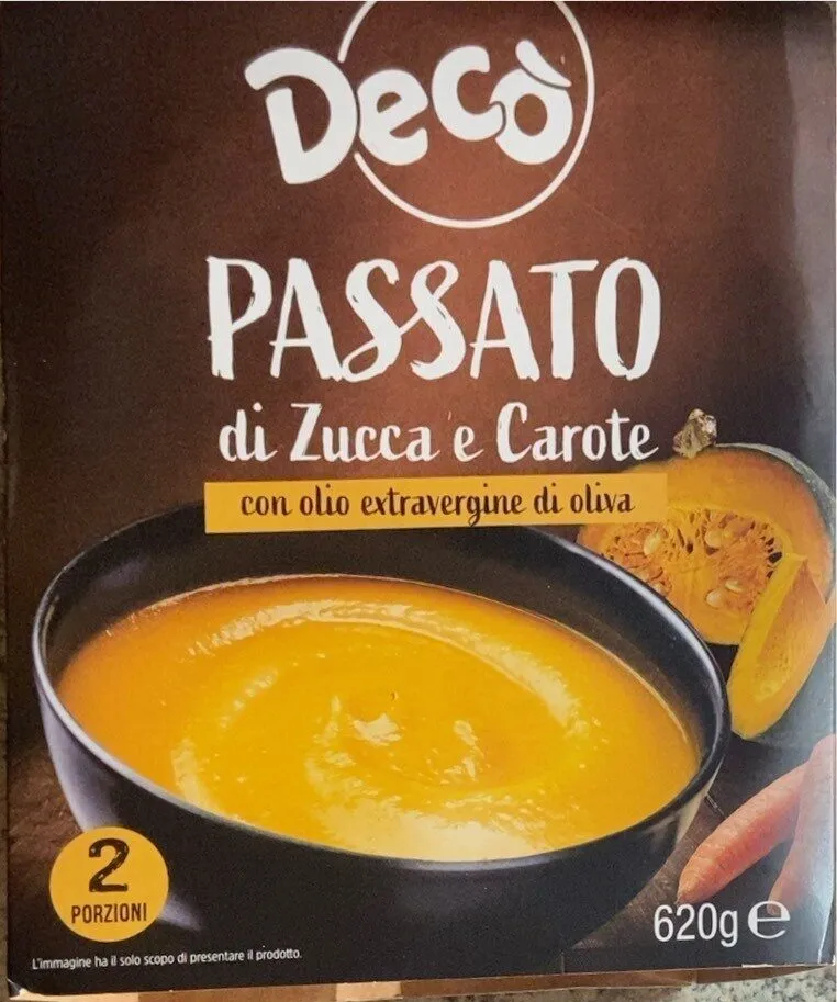 Passato di zucca e carote