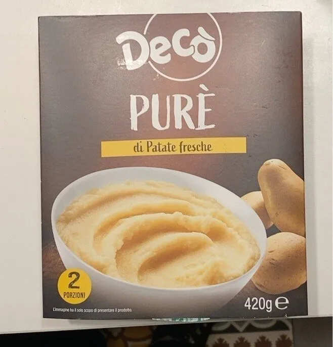 Purè di patate fresche