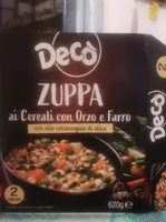 Zuppa cereali con orzo e farro