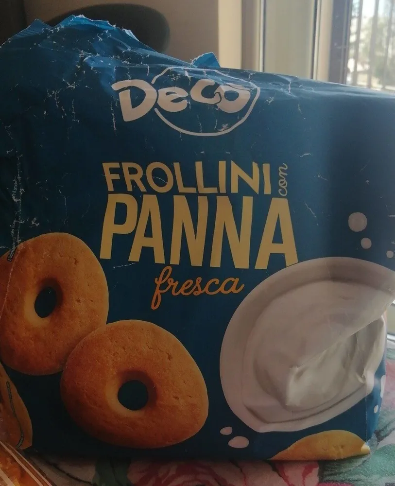 Frollini con Panna fresca