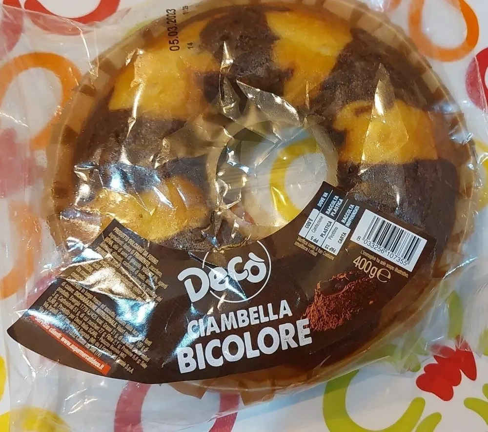Ciambella bicolore
