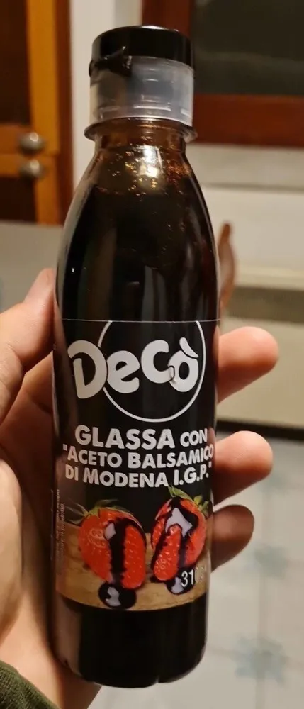 Glassa con aceto balsamico di modena