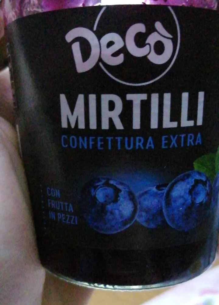 Confettura Extra ai Mirtilli