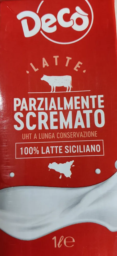 Latte parzialmente scremato