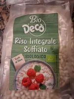 Riso integrale soffiato biologico