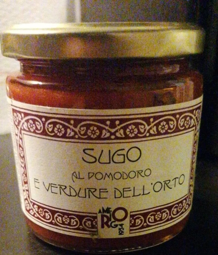 Sugo al pomodoro e verdure dell'orto