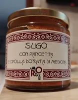 Sugo con pancetta e cipolla dorata di medicina