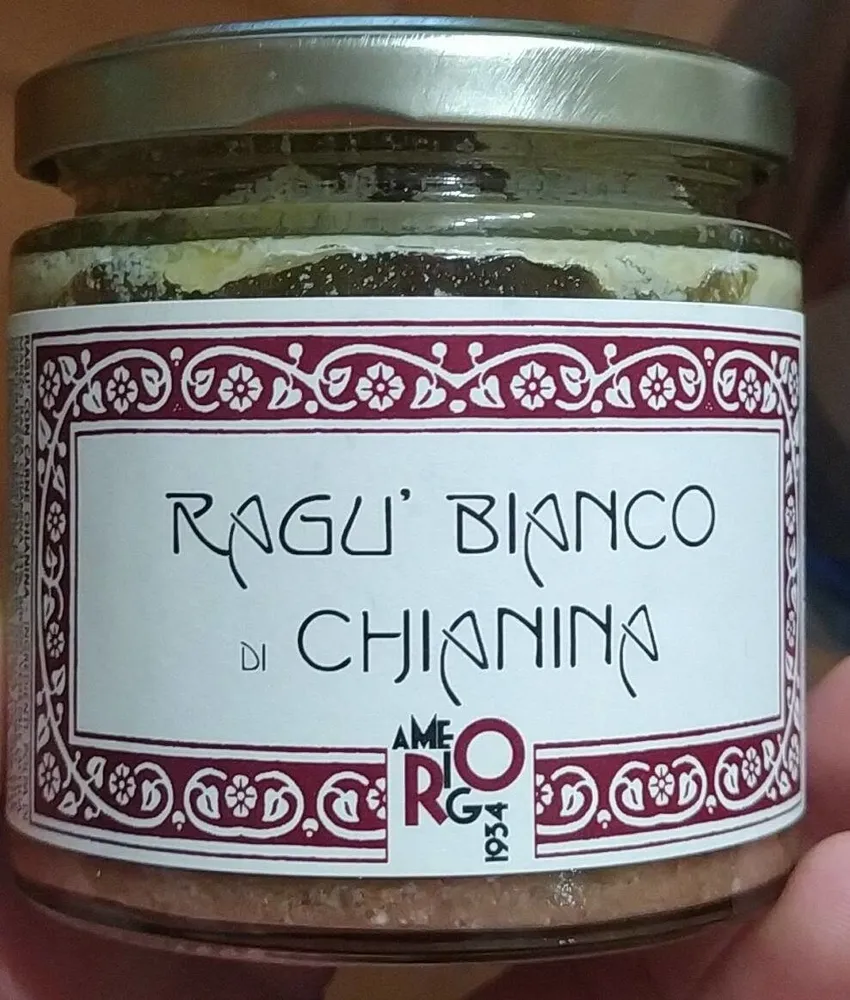 Ragù bianco di chianina