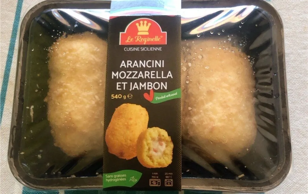 Arancini mozzarella et jambon