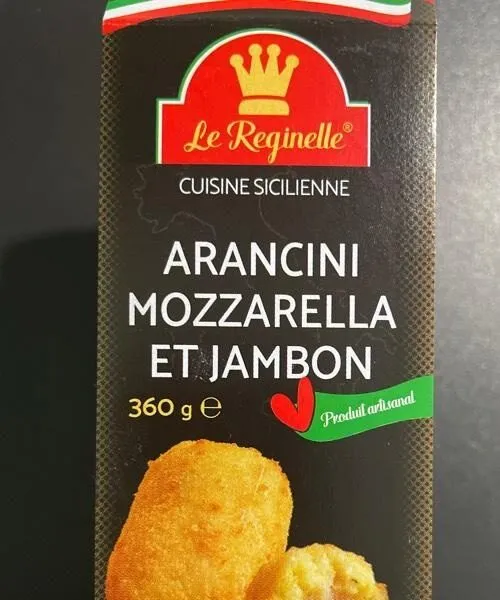 ARANCINI mozzarella et Jambon