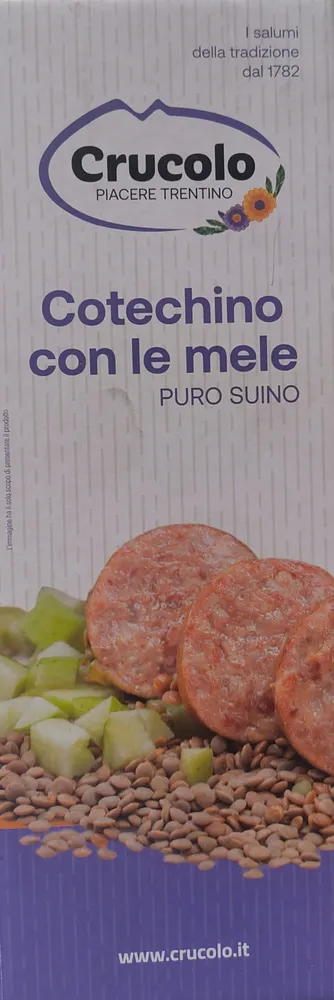 Cotechino con le mele