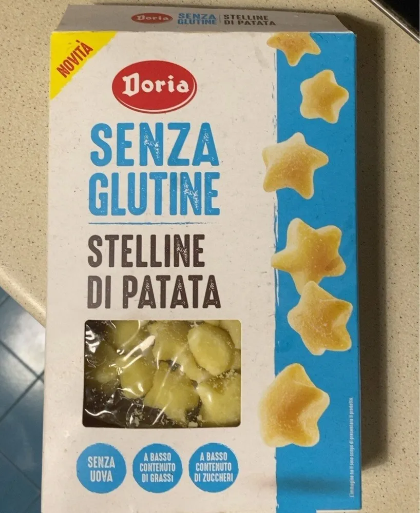 Stelline di patata senza glutine