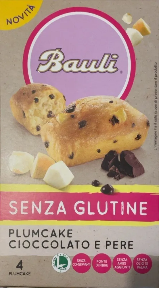 Plumcake senza glutine