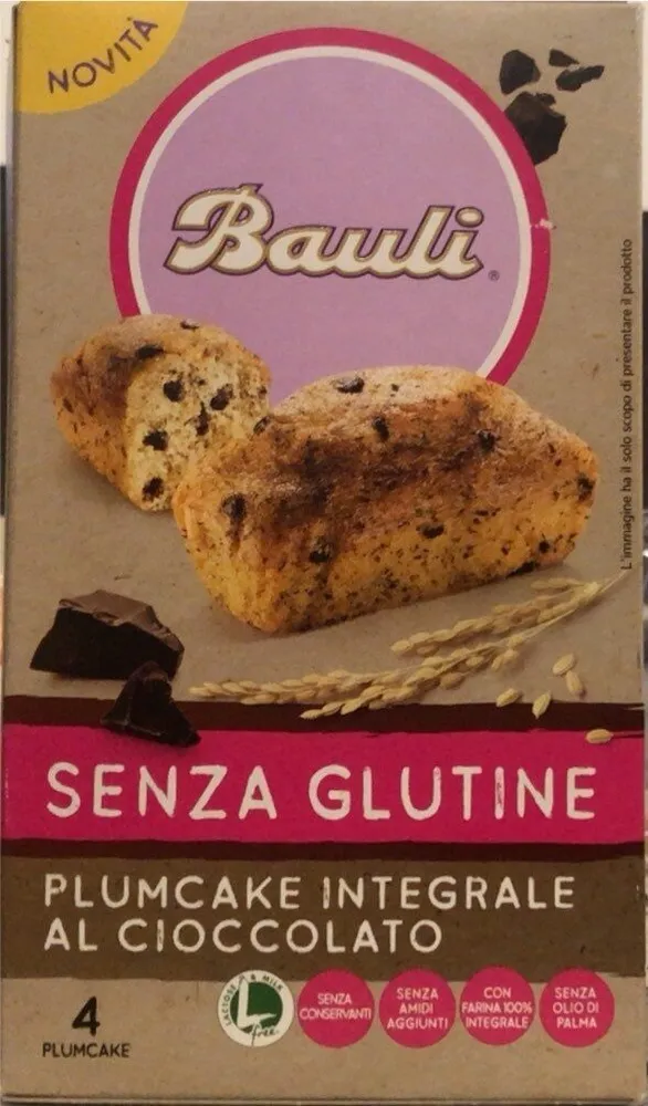 Plumcake integrale al cioccolato