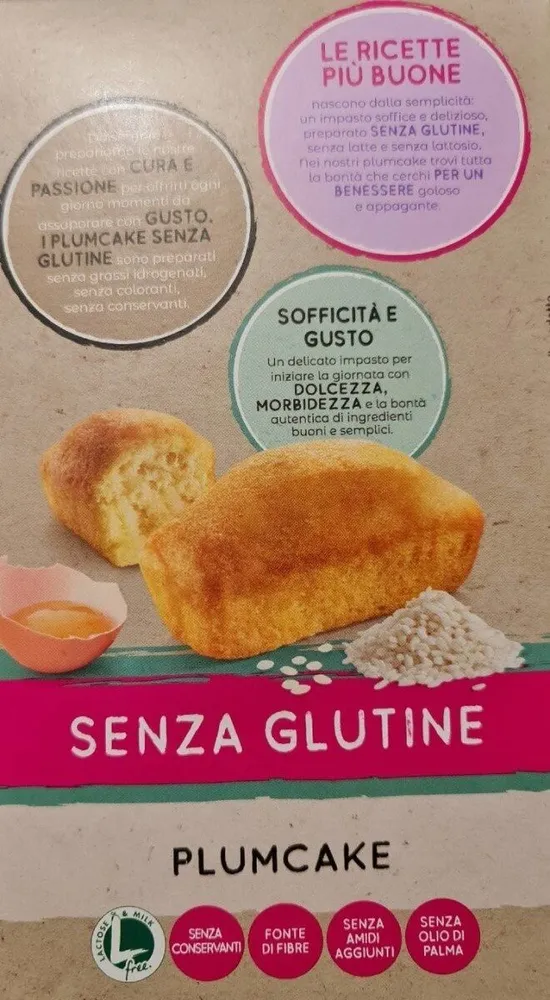 Plumcake senza glutine