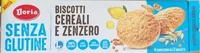 biscotti cereali e zenzero senza glutine