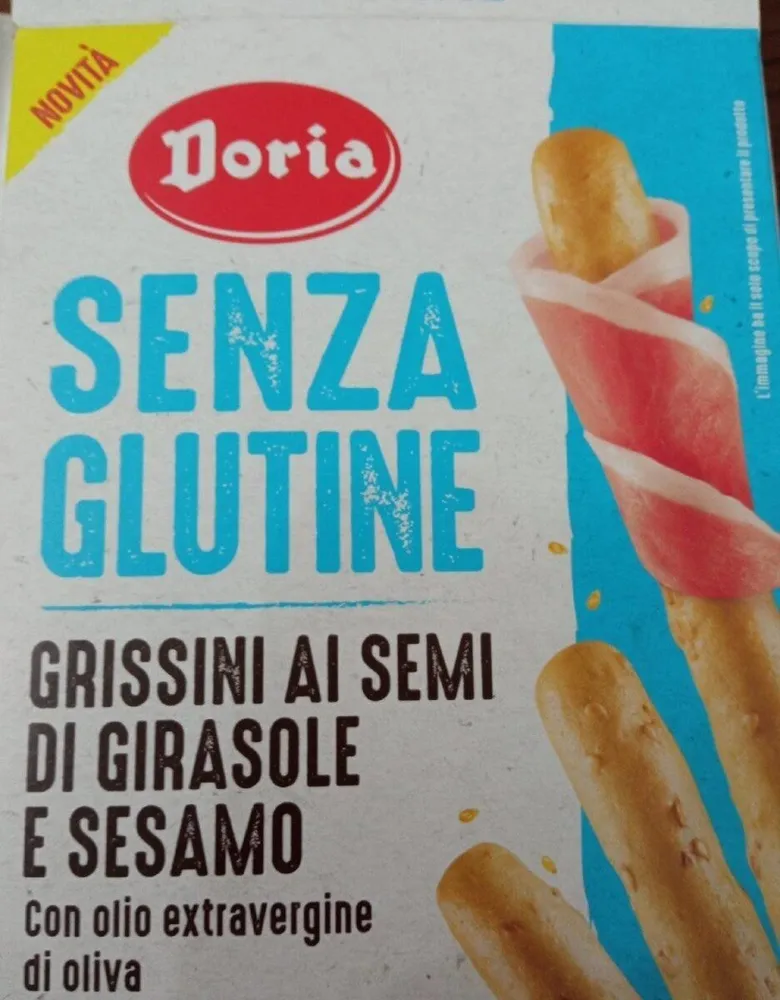 Grissini ai semi di girasole e sesamo