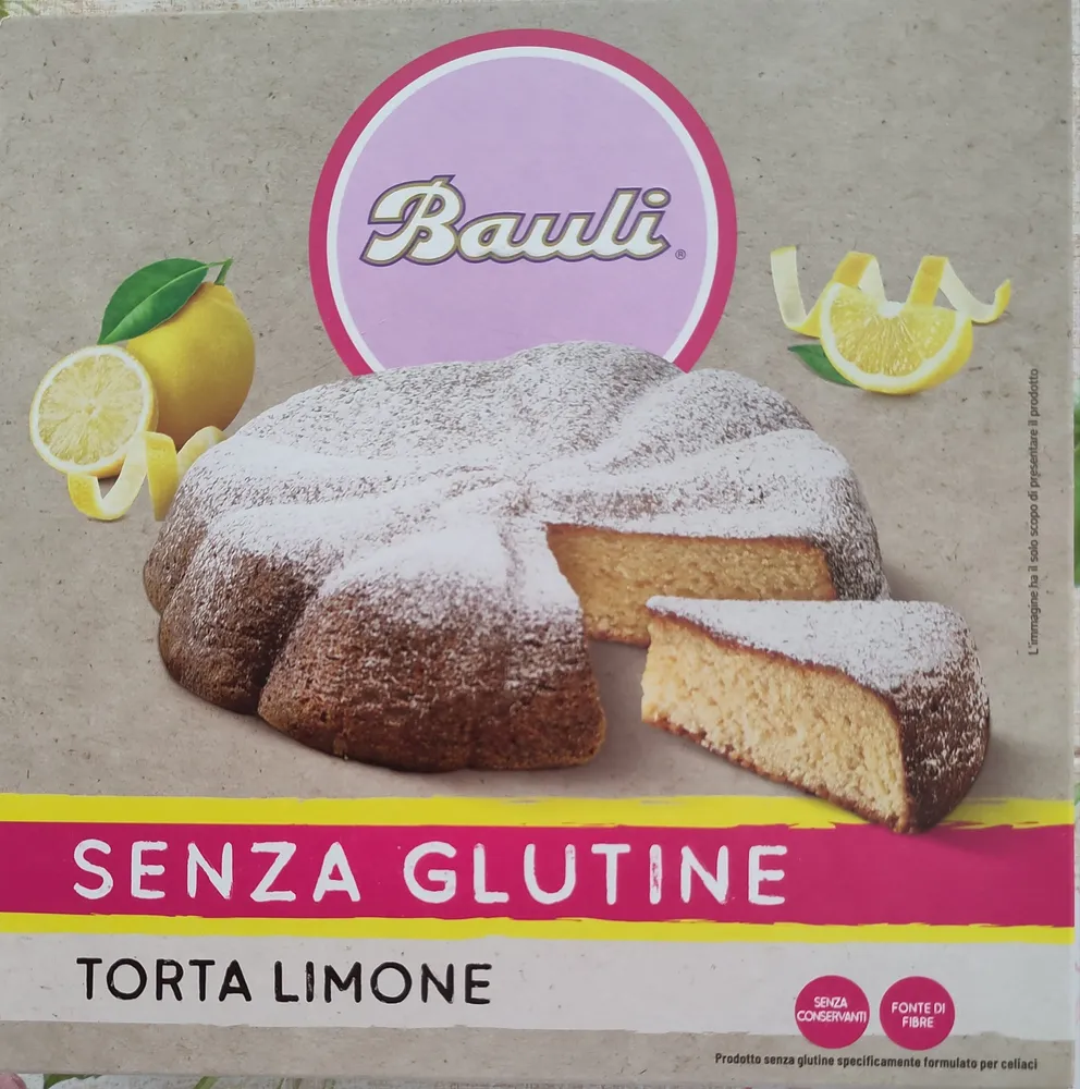 Torta limone senza glutine
