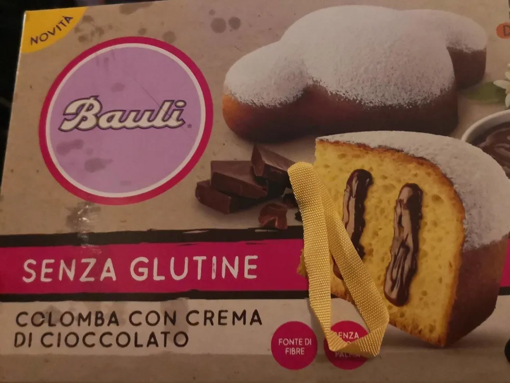 Colomba in crema di cioccolato