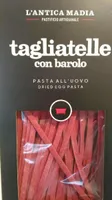 Tagliatelles con barolo
