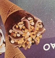 Mini coni panna cacao