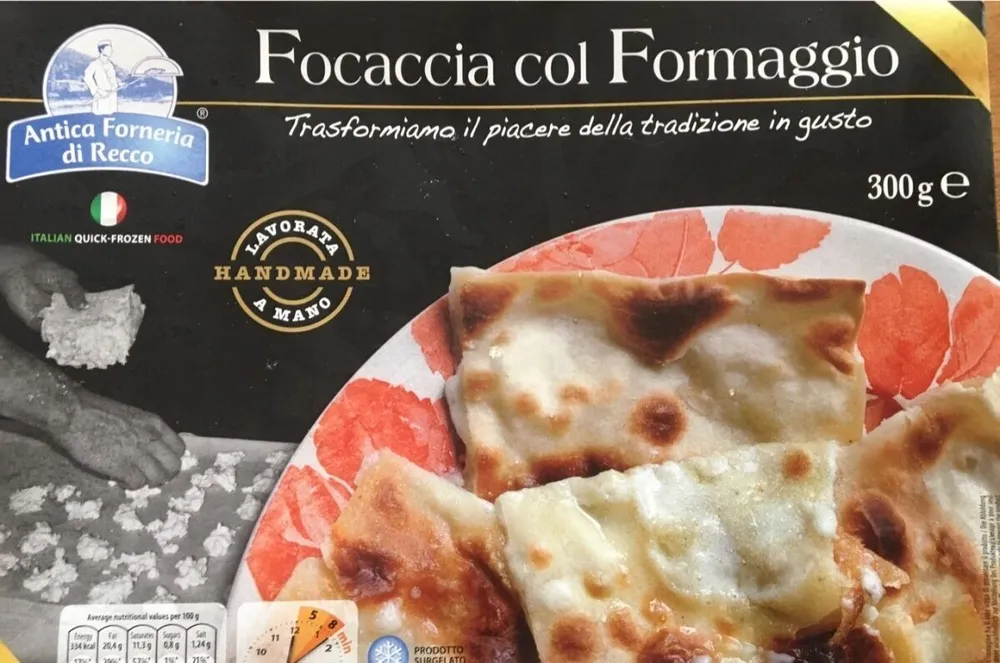Focaccia col formaggio