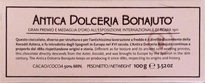 cioccolato vaniglia