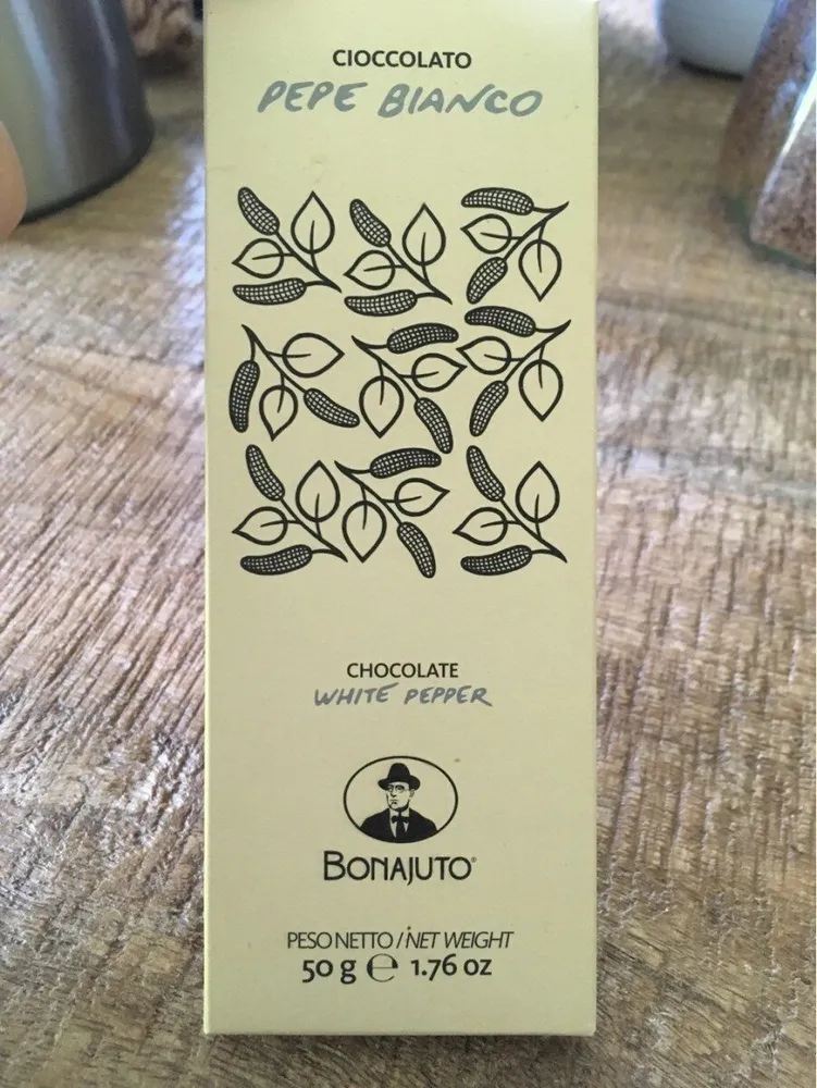 Cioccolato pepe bianco Bonajuto
