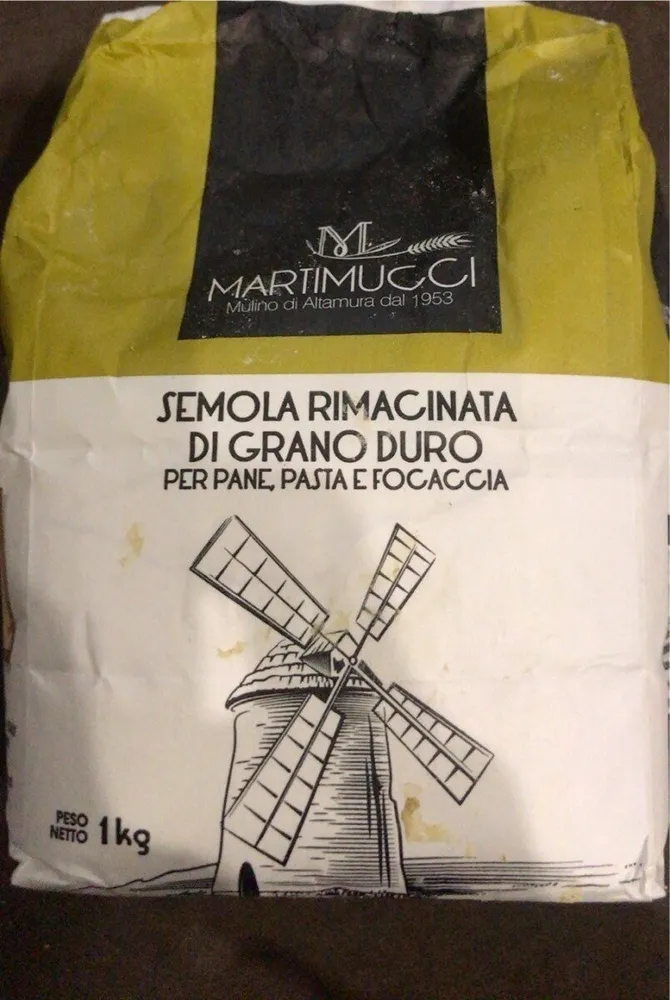 Semola rimacinata di grano duro