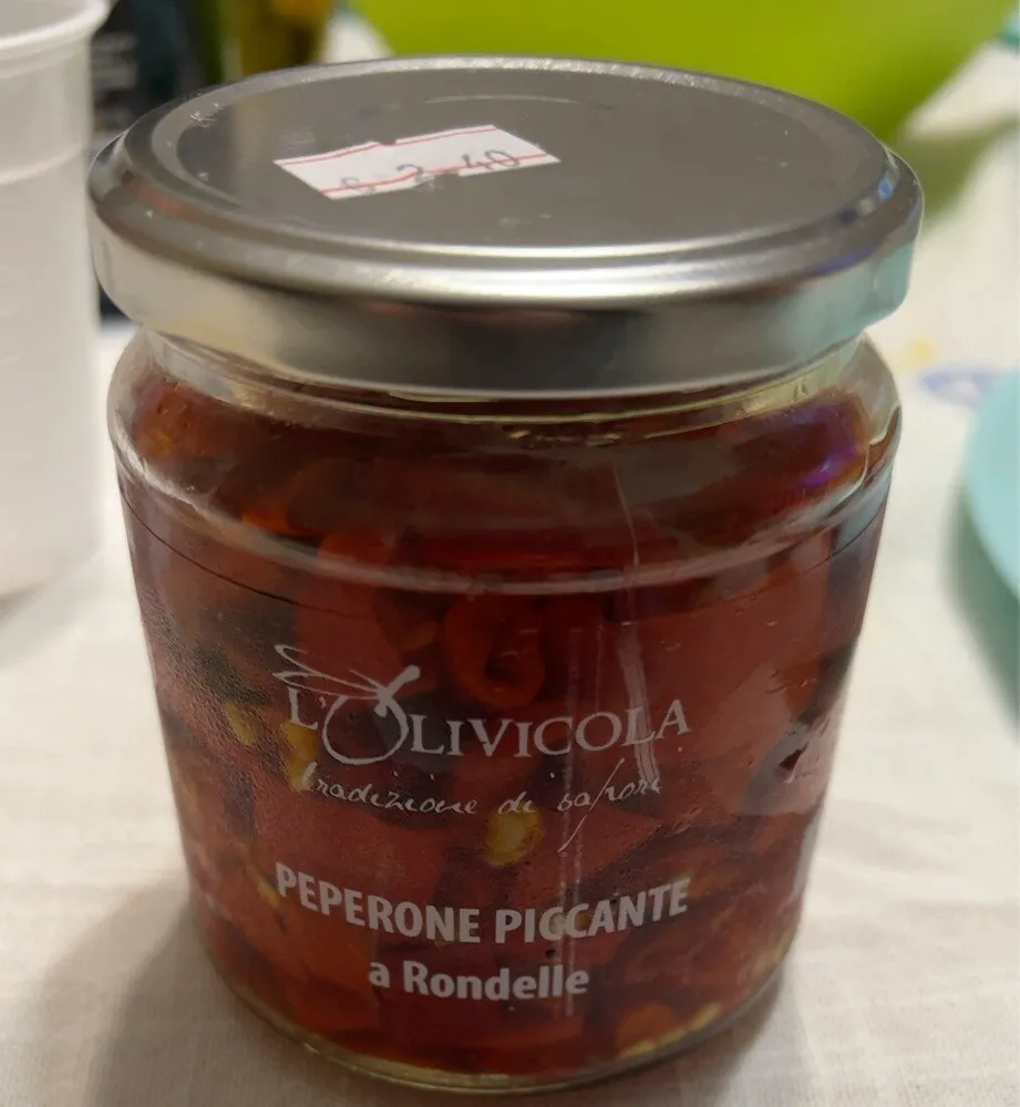 L’olivicola peperone puccante a rondelle