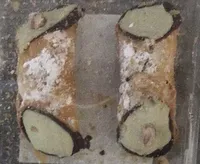 Mini cannoli al pistacchio