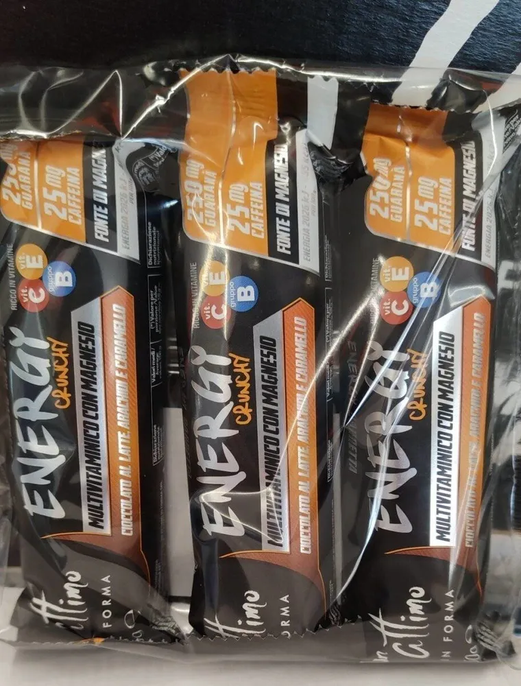 Barretta energetica con guaranà e caffeina