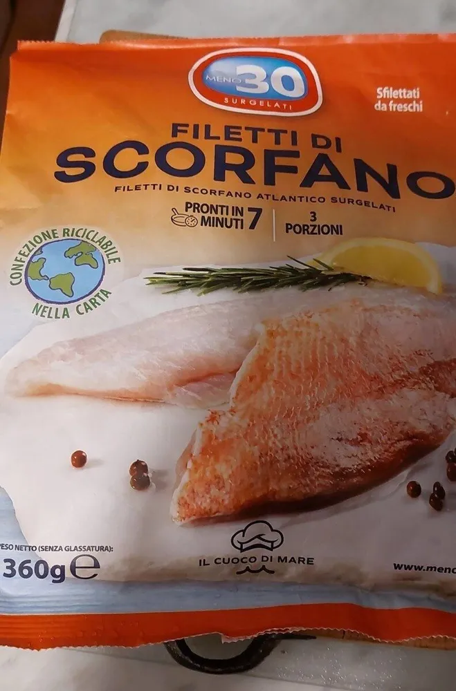 Filetti di scorfano