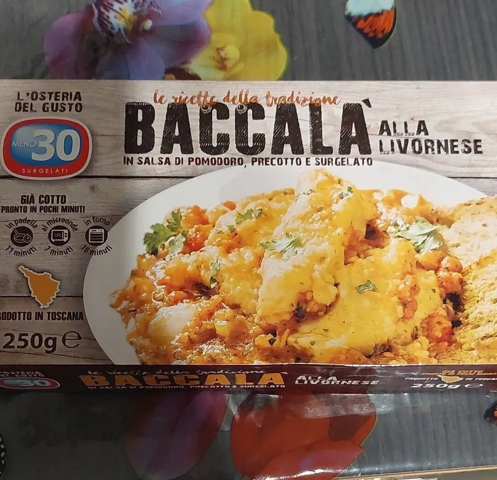 Baccalà alla livornese