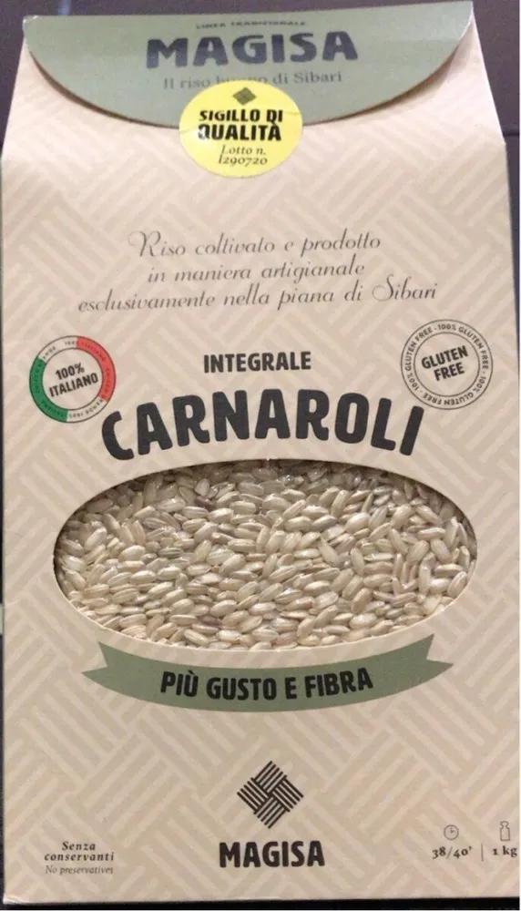 Riso integrale Magisa carnaroli