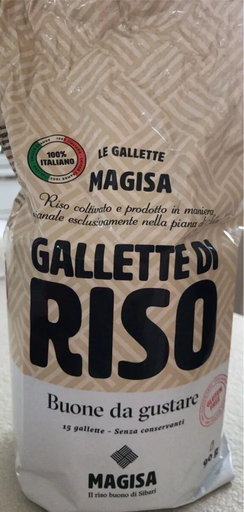 Le gallette di riso