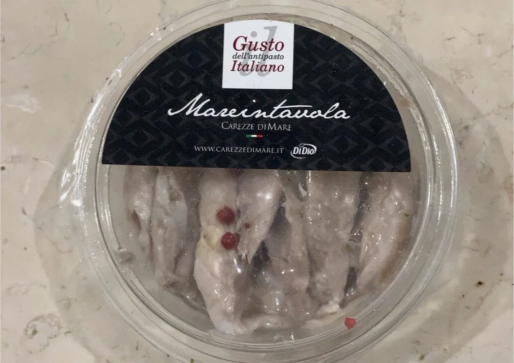 Filetti di sgombro marinati