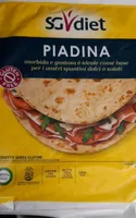 Piadina senza glutine