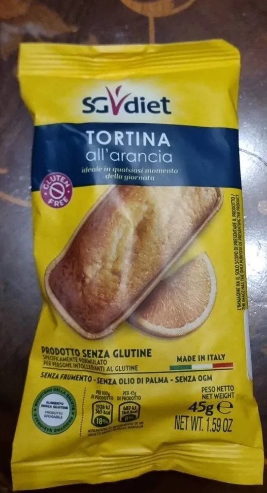 Tortina all'arancia