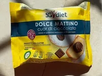 Dolce mattino cuor di cioccolato