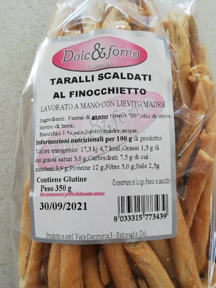 Taralli al finocchietto