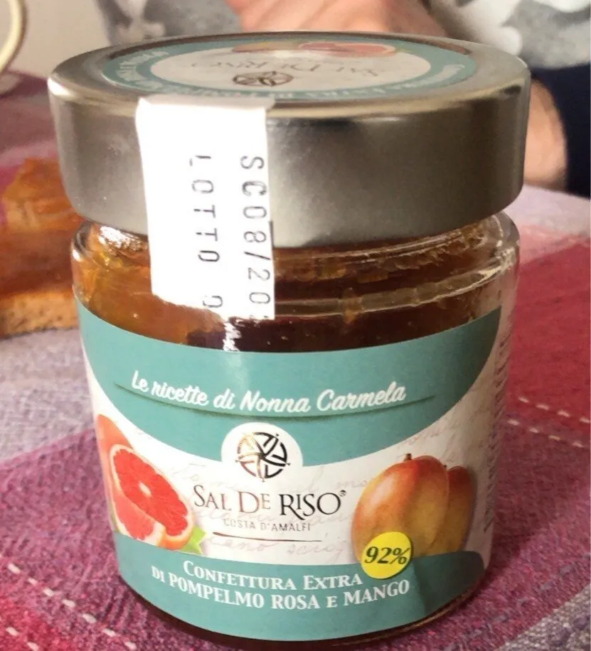 Confettuta extra di pompelmo e mango