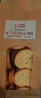 Fette biscottate di farro con succo di mela