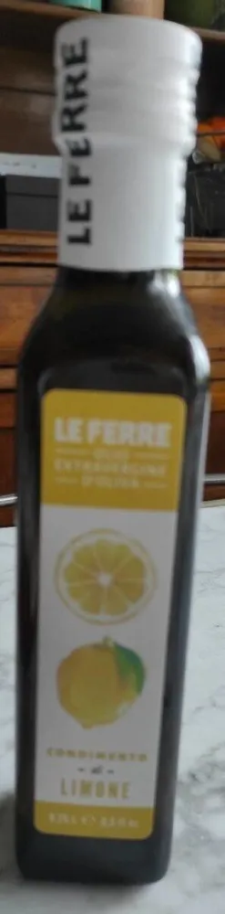 Olio extraverine d'oliva condimento al limone