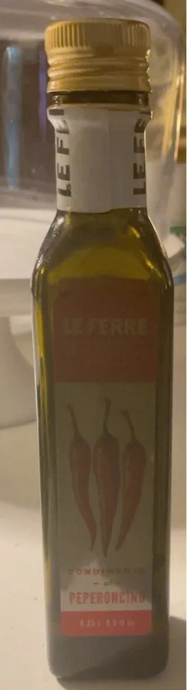 Condimento all’Olio extravergine di oliva e peperoncino