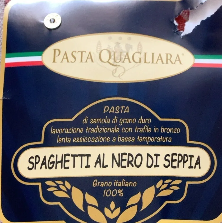 spaghetti al nero di seppia