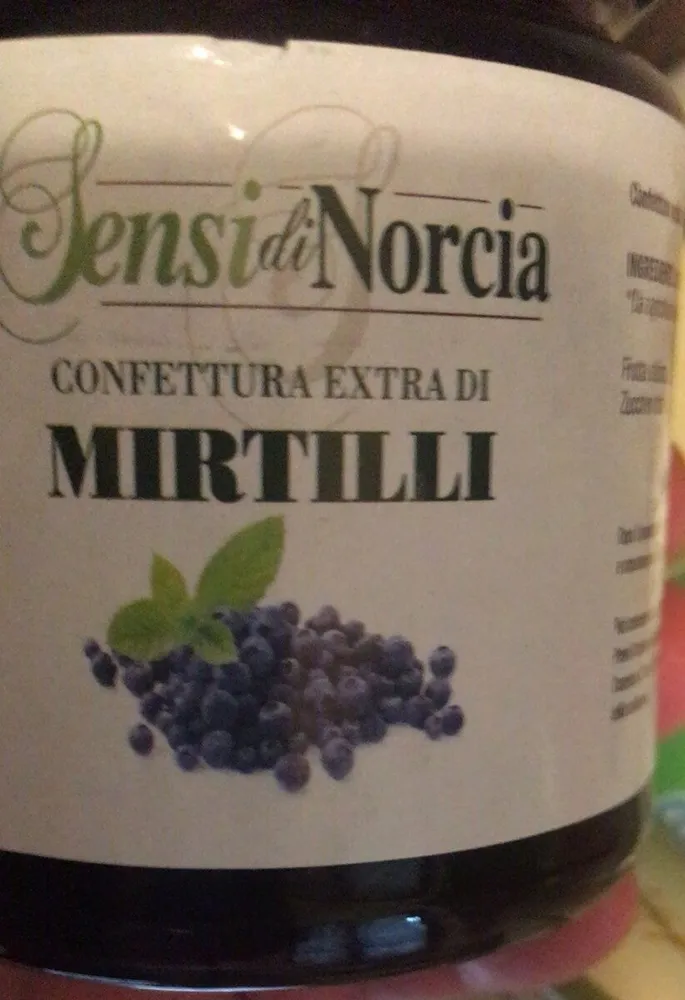 Confettura extra di mirtilli