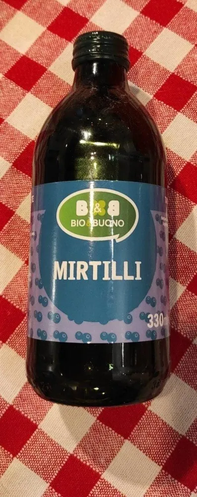 Succo di mirtillo