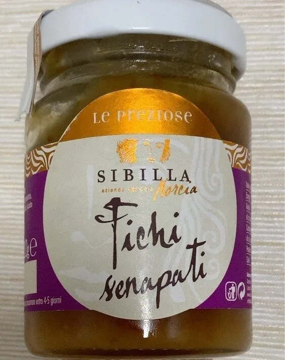 Salsa dolce di fichi senapati