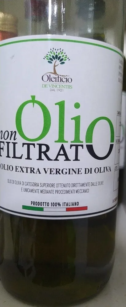 OLIO NON FILTRATO EXTRA VERGINE DI OLIVA